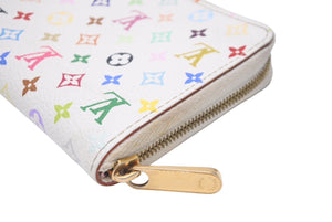 LOUIS VUITTON ルイヴィトン ジッピー コイン パース リッチ コインケース M93741 村上隆 ブロン マルチカラー 良品 中古 61764