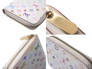 LOUIS VUITTON ルイヴィトン ジッピー コイン パース リッチ コインケース M93741 村上隆 ブロン マルチカラー 良品 中古 61764