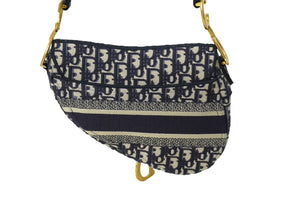 Christian Dior クリスチャンディオール サドルバッグ ハンドバッグ M0446CRIW_M928 オブリーク 美品 中古 61770
