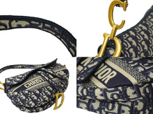 Load image into Gallery viewer, Christian Dior クリスチャンディオール サドルバッグ ハンドバッグ M0446CRIW_M928 オブリーク 美品 中古 61770