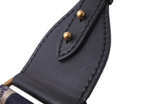 画像をギャラリービューアに読み込む, Christian Dior クリスチャンディオール オブリーク エンブロイダリー ショルダーストラップ ネイビー 美品 中古 61771