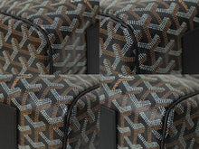 Load image into Gallery viewer, 新品同様 GOYARD ゴヤール ショルダーバッグ 2WAY ルエットPM ブラック PVC レザー シルバー金具 中古 61773