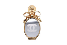 Load image into Gallery viewer, CHANEL シャネル ココマーク ミラー リボン ヴィンテージ ブローチ ゴールド アクセサリー レディース 小物 美品 中古 61779