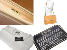 Load image into Gallery viewer, CHANEL シャネル ココマーク ベースボールステッチ エンボス ショルダーバッグ 2番台 ブラウン ゴールド金具 美品 中古 61783