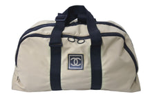 Load image into Gallery viewer, CHANEL シャネル スポーツライン ボストンバッグ 7番台 ベージュ ブラック ココマーク ナイロン 良品 中古 61784