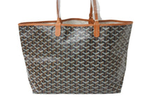 Load image into Gallery viewer, 新品未使用品 GOYARD ゴヤール サン・ルイPM トートバッグ STLOUIPMLTY01CL03P ブラック ブラウン 中古 61785