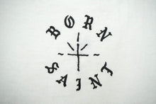 Load image into Gallery viewer, 新品未使用 SAINT MICHAEL セント マイケル BORN SAINT 半袖Ｔシャツ SM-YS3-0000-C07 24SS ホワイト サイズL 中古 61787
