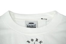 Load image into Gallery viewer, 新品未使用 SAINT MICHAEL セント マイケル BORN SAINT 半袖Ｔシャツ SM-YS3-0000-C07 24SS ホワイト サイズL 中古 61787