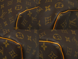 LOUIS VUITTON ルイヴィトン モノグラム キーポル50 ボストンバッグ ブラウン M41426 良品 中古 61794