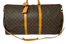 Load image into Gallery viewer, LOUIS VUITTON ルイヴィトン モノグラム キーポル バンドリエール60 ボストンバッグ M41412 ブラウン 良品 中古 61795