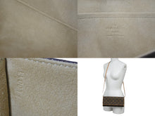 Load image into Gallery viewer, 極美品 LOUIS VUITTON ルイヴィトン モノグラム ポシェットツインGM ショルダーバッグ M51852 ブラウン ゴールド金具 中古 61817