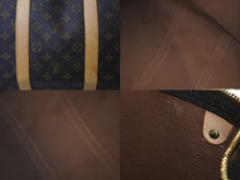画像をギャラリービューアに読み込む, 極美品 LOUIS VUITTON ルイヴィトン ボストンバッグ キーポル55 M41424 モノグラム ブラウン PVC レザー 中古 61818