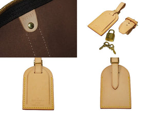 極美品 LOUIS VUITTON ルイヴィトン ボストンバッグ キーポル55 M41424 モノグラム ブラウン PVC レザー 中古 61818