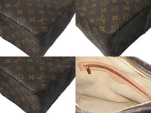 Load image into Gallery viewer, LOUIS VUITTON ルイヴィトン ハンドバッグ ルーピングGM モノグラムキャンバス M51145 ブラウン 美品 中古 61825