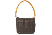 Load image into Gallery viewer, LOUIS VUITTON ルイヴィトン ハンドバッグ ルーピングMM ブラウン M51146 美品 中古 61827