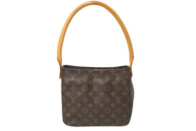 LOUIS VUITTON ルイヴィトン ハンドバッグ ルーピングMM ブラウン M51146 美品 中古 61827