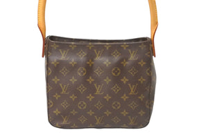 LOUIS VUITTON ルイヴィトン ハンドバッグ ルーピングMM ブラウン M51146 美品 中古 61827
