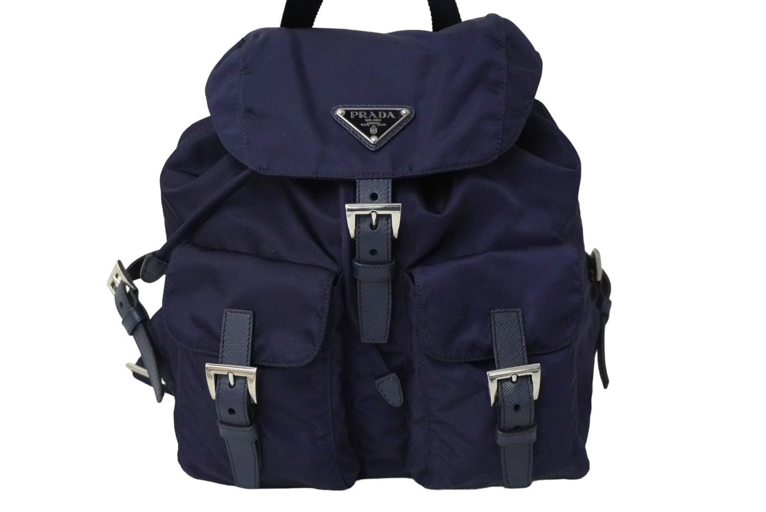 極美品 PRADA プラダ リュック デイパック バックパック W