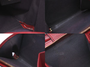 FENDI フェンディ エフイズ フェンディ 二つ折り財布 8M0386AAFMF13VK ブラウン レッド ゴールド金具 中古 61835 