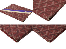 Load image into Gallery viewer, GOYARD ゴヤール カスティリオーネカバー 手帳カバー アジェンダー ヘリンボーン柄 Tイニシャル入り PVC レッド 良品 中古 61836