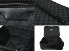Load image into Gallery viewer, LOUIS VUITTON ルイヴィトン ぺガス65 スーツケース ダミエ・グラフィット ブラック N23301 シルバー金具 良品 中古 61842