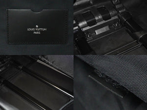 LOUIS VUITTON ルイヴィトン ぺガス65 スーツケース ダミエ・グラフィット ブラック N23301 シルバー金具 良品 中古 61842