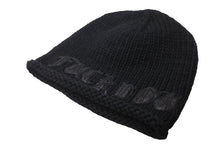 Load image into Gallery viewer, 極美品 CHROME HEARTS クロムハーツ FUCK YOU ビーニー ニットキャップ クロスボール パッチ カシミヤ ブラック 中古 61846