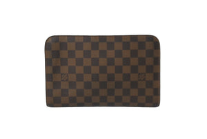 LOUIS VUITTON ルイヴィトン ダミエ サンルイ クラッチバッグ ポーチ ダミエキャンバス N51993 ゴールド金具 美品 中古 61849
