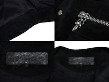 Load image into Gallery viewer, CHROME HEARTS クロムハーツ 8Bクロスボタン スエード ベスト サイズS 牛革 シルバー925 ブラック 2216-304-0555 美品 中古 61852