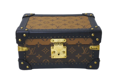 極美品 LOUIS VUITTON ルイヴィトン コフレトレゾール 24 メンズ レディース モノグラムリバース M20094 廃盤 中古 61856