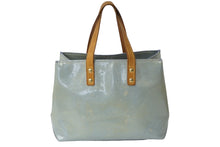Load image into Gallery viewer, LOUIS VUITTON ルイヴィトン リードPM モノグラムヴェルニ ハンドバッグ ブルー系 M91145 ゴールド金具 良品 中古 61858