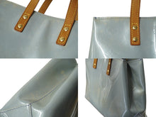 Load image into Gallery viewer, LOUIS VUITTON ルイヴィトン リードPM モノグラムヴェルニ ハンドバッグ ブルー系 M91145 ゴールド金具 良品 中古 61858