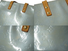 Load image into Gallery viewer, LOUIS VUITTON ルイヴィトン リードPM モノグラムヴェルニ ハンドバッグ ブルー系 M91145 ゴールド金具 良品 中古 61858