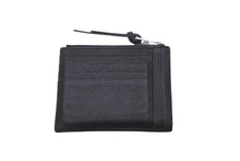Load image into Gallery viewer, LOEWE ロエベ コインカードホルダー ラージ コインケース C660O37X01 ブラック パラジウム シルバー金具 美品 中古 61905