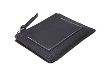 Load image into Gallery viewer, LOEWE ロエベ コインカードホルダー ラージ コインケース C660O37X01 ブラック パラジウム シルバー金具 美品 中古 61905