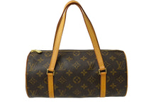 Load image into Gallery viewer, LOUIS VUITTON ルイヴィトン ハンドバック バック パピヨン30 GM 筒型 モノグラム M51385 ブラウン 中古 61936