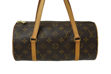 Load image into Gallery viewer, LOUIS VUITTON ルイヴィトン ハンドバック バック パピヨン30 GM 筒型 モノグラム M51385 ブラウン 中古 61936