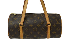 LOUIS VUITTON ルイヴィトン ハンドバック バック パピヨン30 GM 筒型 モノグラム M51385 ブラウン 中古 61936
