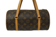 Load image into Gallery viewer, LOUIS VUITTON ルイヴィトン ハンドバック バック パピヨン30 GM 筒型 モノグラム M51385 ブラウン 中古 61936