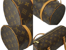 Load image into Gallery viewer, LOUIS VUITTON ルイヴィトン ハンドバック バック パピヨン30 GM 筒型 モノグラム M51385 ブラウン 中古 61936