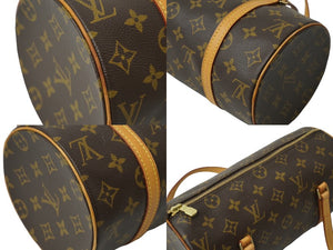 LOUIS VUITTON ルイヴィトン ハンドバック バック パピヨン30 GM 筒型 モノグラム M51385 ブラウン 中古 61936