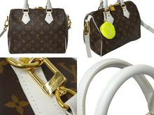 画像をギャラリービューアに読み込む, 極美品 LOUIS VUITTON ルイヴィトン 2WAYバッグ スピーディ バンドリエール 25 新型 モノグラム M20754 テニス 中古 61939