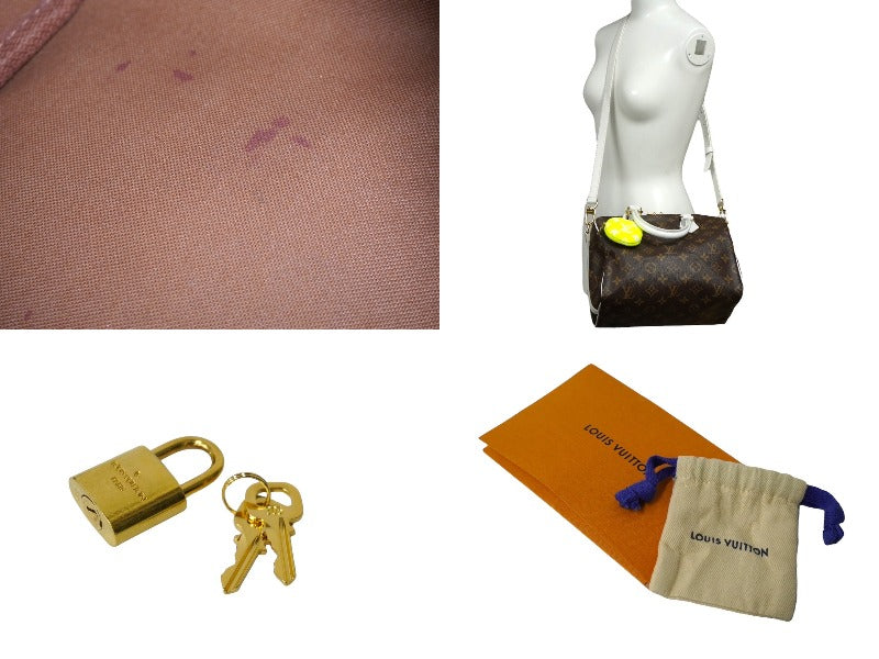 S*割様 極美品 ルイヴィトン スピーディバンドリエール25 2way M458 LOUIS VUITTON (ルイヴィトン) スピーディ P9 バンドリエール 25