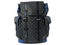 Load image into Gallery viewer, LOUIS VUITTON ルイヴィトン バックパック リュック クリストファーPM ダミエグラフィット N42422 シルバー金具 良品 中古 61940