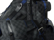 Load image into Gallery viewer, LOUIS VUITTON ルイヴィトン バックパック リュック クリストファーPM ダミエグラフィット N42422 シルバー金具 良品 中古 61940