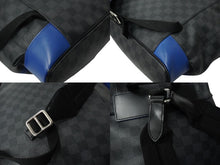 Load image into Gallery viewer, LOUIS VUITTON ルイヴィトン バックパック リュック クリストファーPM ダミエグラフィット N42422 シルバー金具 良品 中古 61940