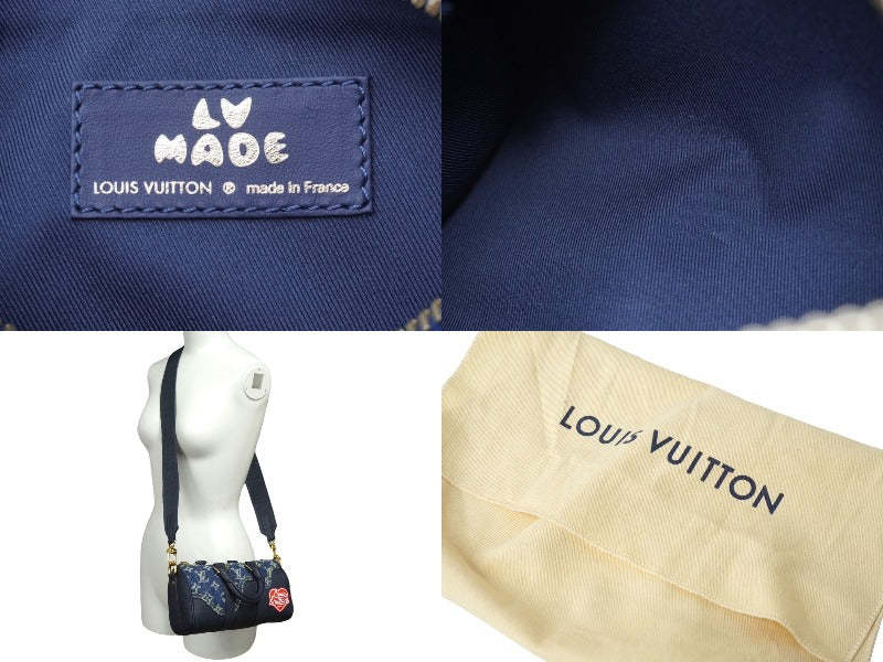 極美品 LOUIS VUITTON ルイ ヴィトン × NIGO コラボ キーポルXS