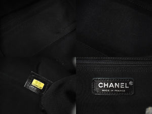 CHANEL シャネル チェーンショルダーバッグ ココマーク マトラッセ 10番台 2006年 フェルト ウール グレー 美品 中古 61949