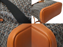 Load image into Gallery viewer, GOYARD ゴヤール アルパン バックパックMM PVCコーティングキャンバス ALPIN2MMLTY01CL03P ブラウン ブラック 美品 中古 61954