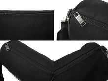 Load image into Gallery viewer, DIOR HOMME ディオール オム ショルダーバッグ SORAYAMA 空山基 ローラー ブラック レザー ナイロン 良品 中古 61957